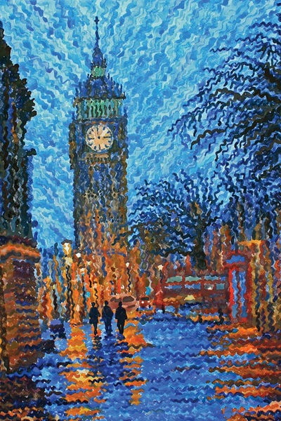 Tanbelia: Elizabeth Tower In London by Tanbelia