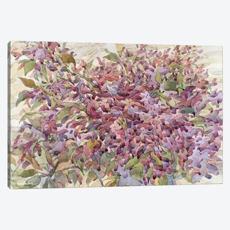 Lilac Blossom Canvas Print #TBA32} by Tanbelia Canvas Artwork