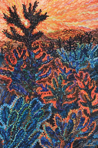 Tanbelia: Sunset On Tanque Verde Ranch In Arizona by Tanbelia