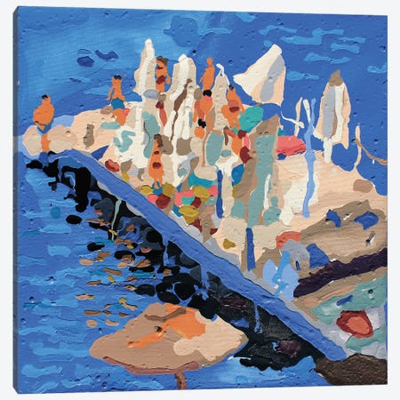 The Pier Canvas Print #TBA48} by Tanbelia Canvas Print