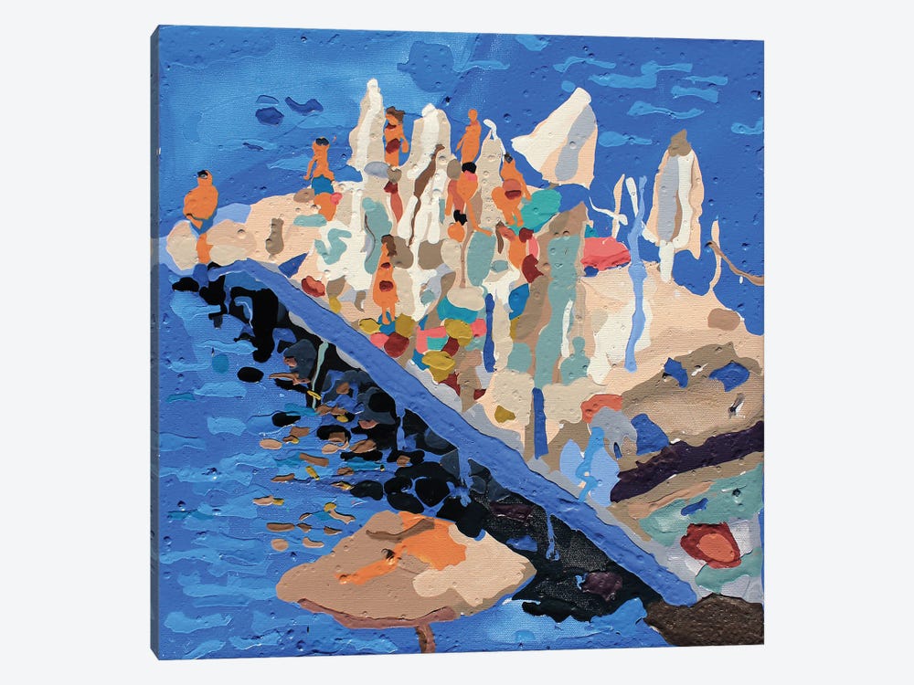 The Pier by Tanbelia 1-piece Art Print