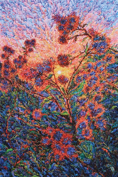 Burdock by Tanbelia framed wall art