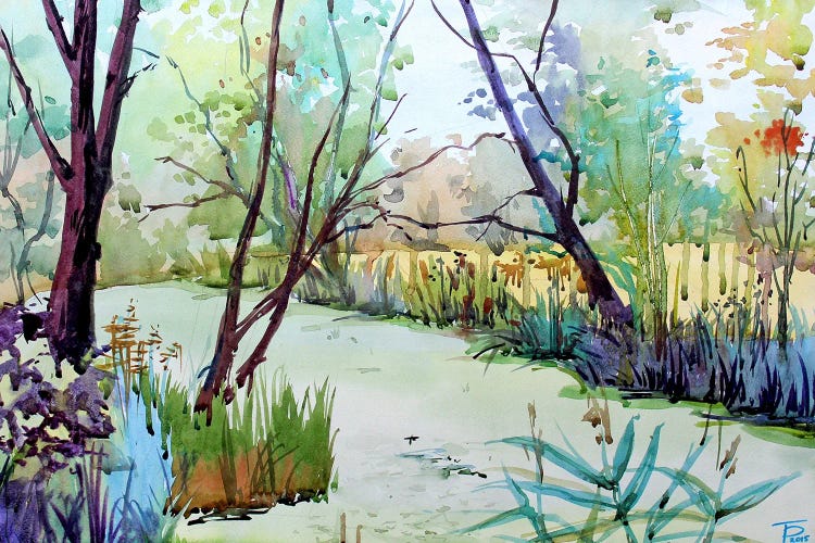 Green Water by Tanbelia wall art