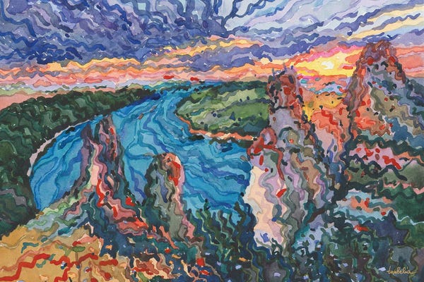 Tanbelia: Dniester Canyon In Ukraine by Tanbelia