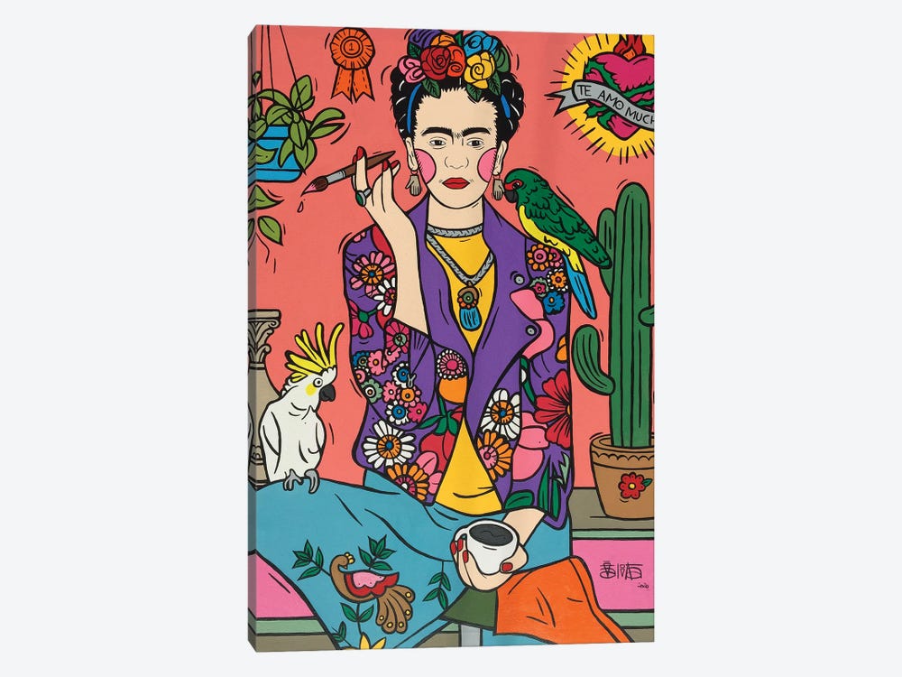 Frida Kahlo IV by Talita Barbosa 1-piece Art Print