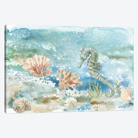 Under Sea Life II Canvas Print #TBC2} by Leslie Trimbach Canvas Artwork