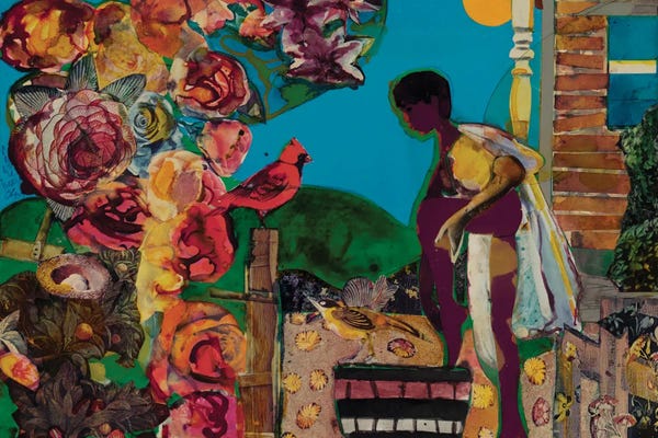 Celery: Morning Of The Red Bird by Romare Bearden