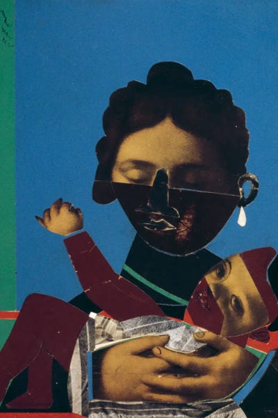 Romare Bearden: Mother And Child by Romare Bearden