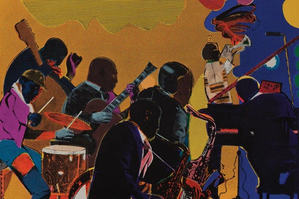 Harlem Renaissance: Out Chorus by Romare Bearden