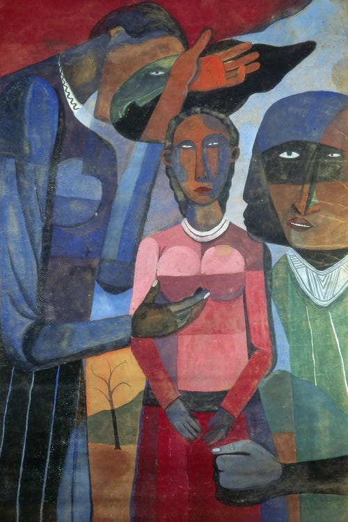 Presage by Romare Bearden wall art