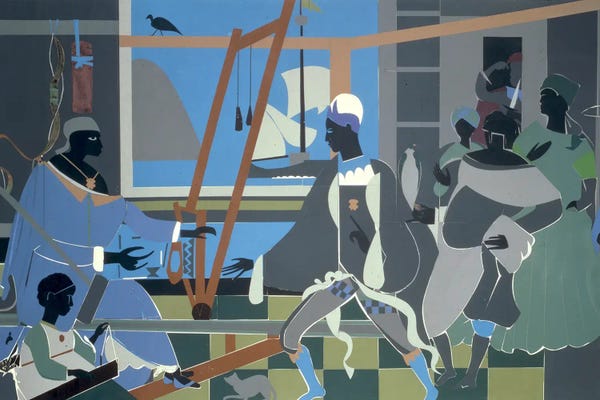 Harlem Renaissance: Return Of Odysseus by Romare Bearden