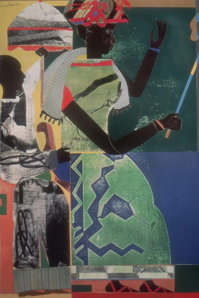 Harlem Renaissance: She-Ba by Romare Bearden