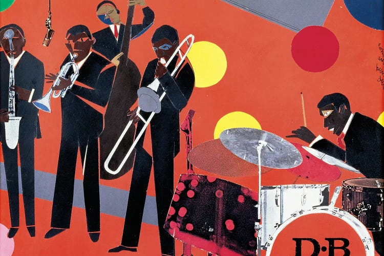 Thank You... For F.U.M.L. (Funking Up My Life) by Romare Bearden wall art