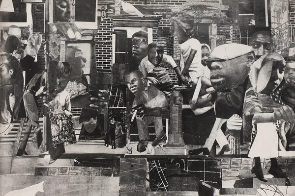 Places: The Dove by Romare Bearden