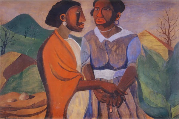 Harlem Renaissance: The Visitation by Romare Bearden