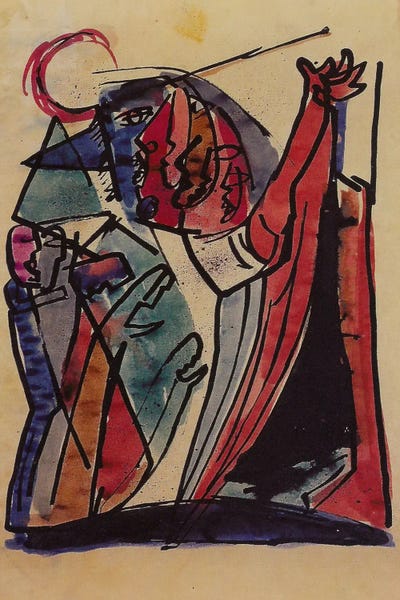 Harlem Renaissance: He Is Arisen by Romare Bearden