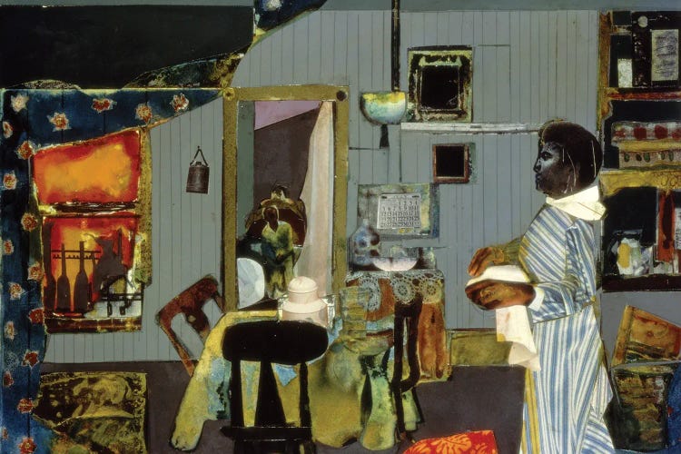 Allegheny Morning by Romare Bearden wall art