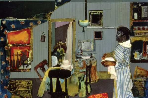 Harlem Renaissance: Allegheny Morning by Romare Bearden