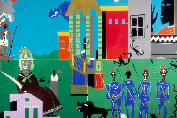 Harlem Renaissance: Circe's Domain by Romare Bearden