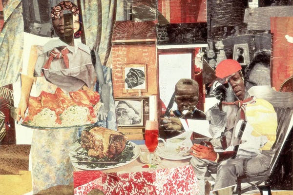 Furniture: Evening Meal For Prophet Pererson by Romare Bearden