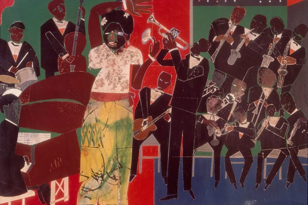 Harlem Renaissance: Empress Of The Blues by Romare Bearden
