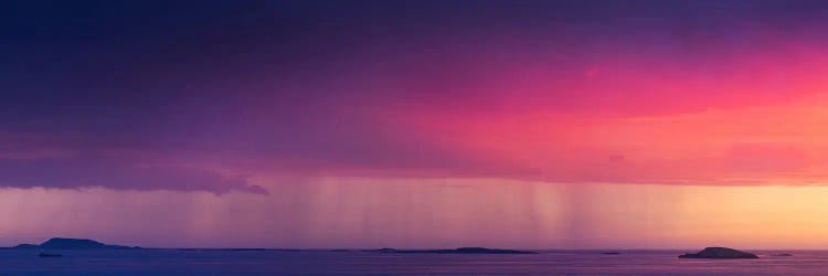 Rainy Sunset At Sea by Thomas Berge wall art
