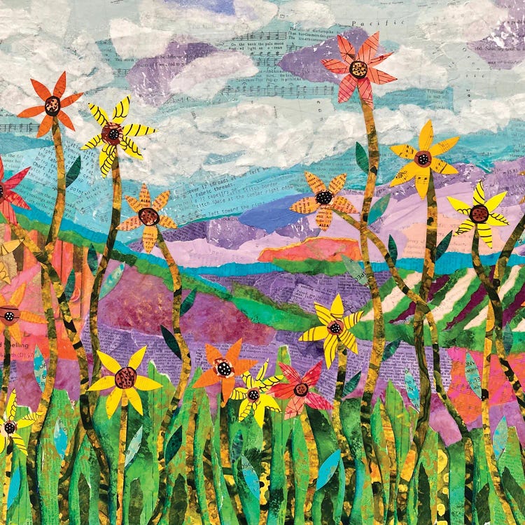 Wildflowers by Teal Buehler wall art