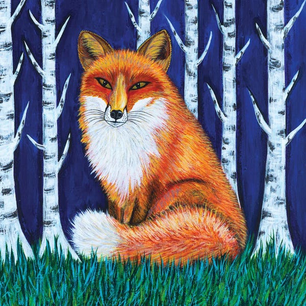 Teal Buehler: Winter Fox by Teal Buehler