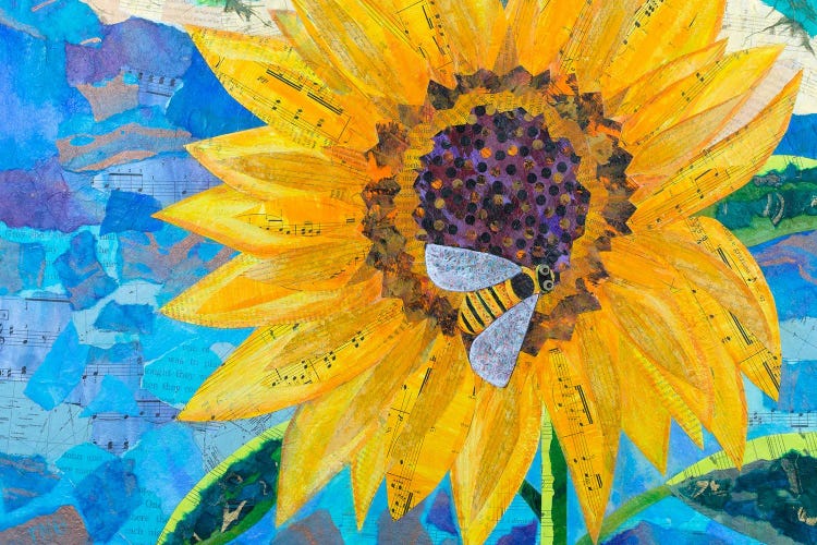 Sunflower by Teal Buehler wall art