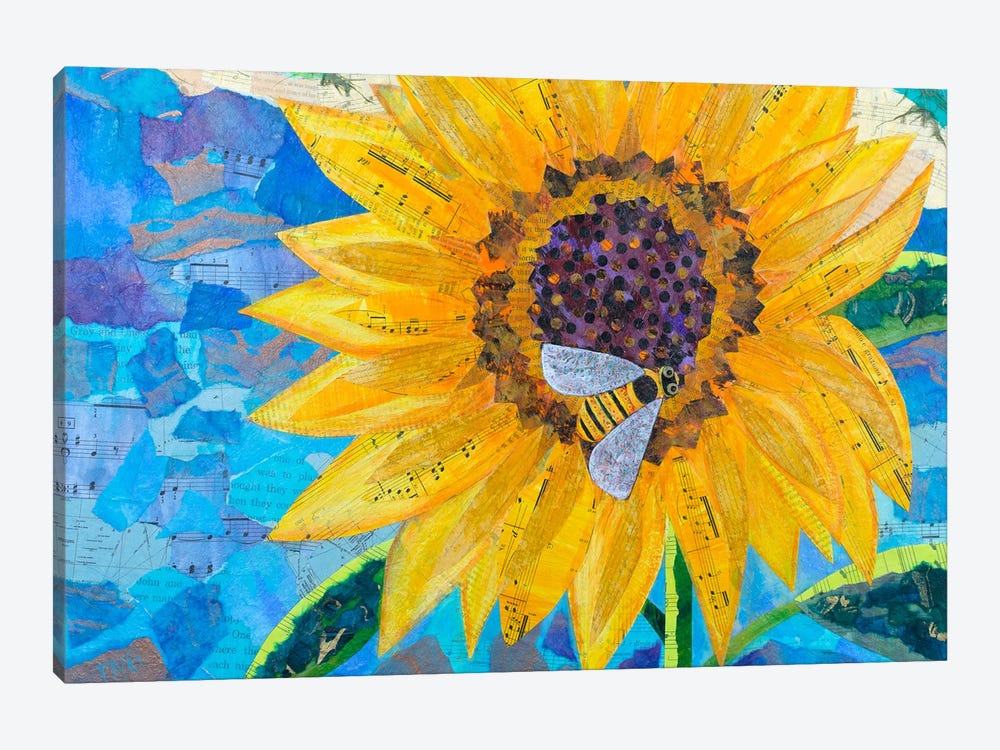 Sunflower by Teal Buehler 1-piece Canvas Print