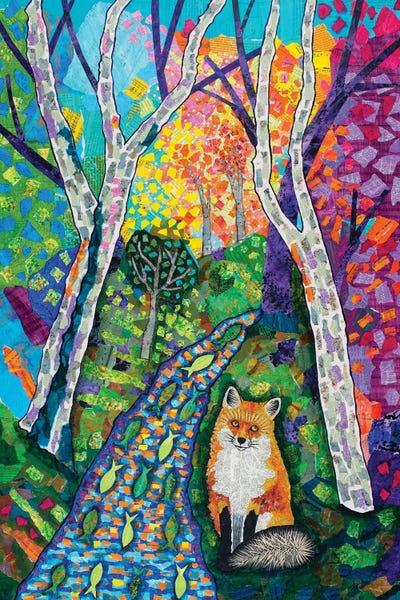 Forest Fox by Teal Buehler canvas print