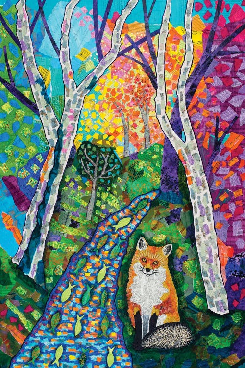 Forest Fox by Teal Buehler wall art