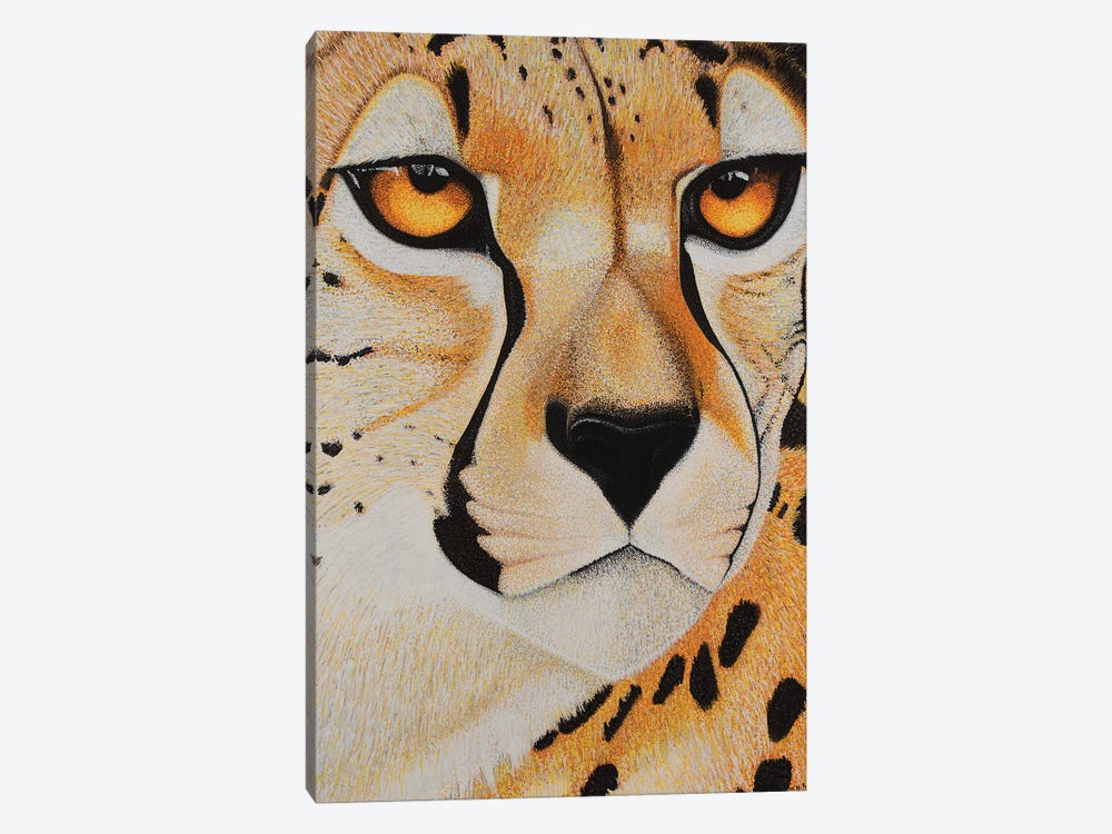 Cheetah by Teal Buehler 1-piece Canvas Print