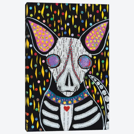 Chihuahua Love Canvas Print #TBH20} by Teal Buehler Canvas Art