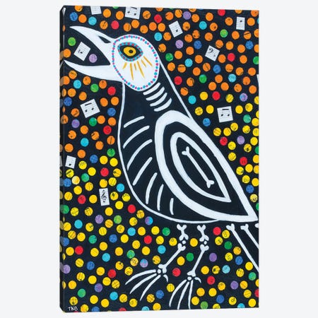 Crow Song Canvas Print #TBH27} by Teal Buehler Canvas Print