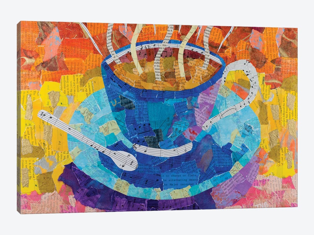 Cuppa by Teal Buehler 1-piece Canvas Wall Art