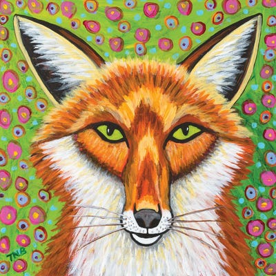 Foxy by Teal Buehler acrylic art print