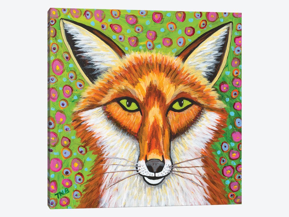Foxy by Teal Buehler 1-piece Canvas Art