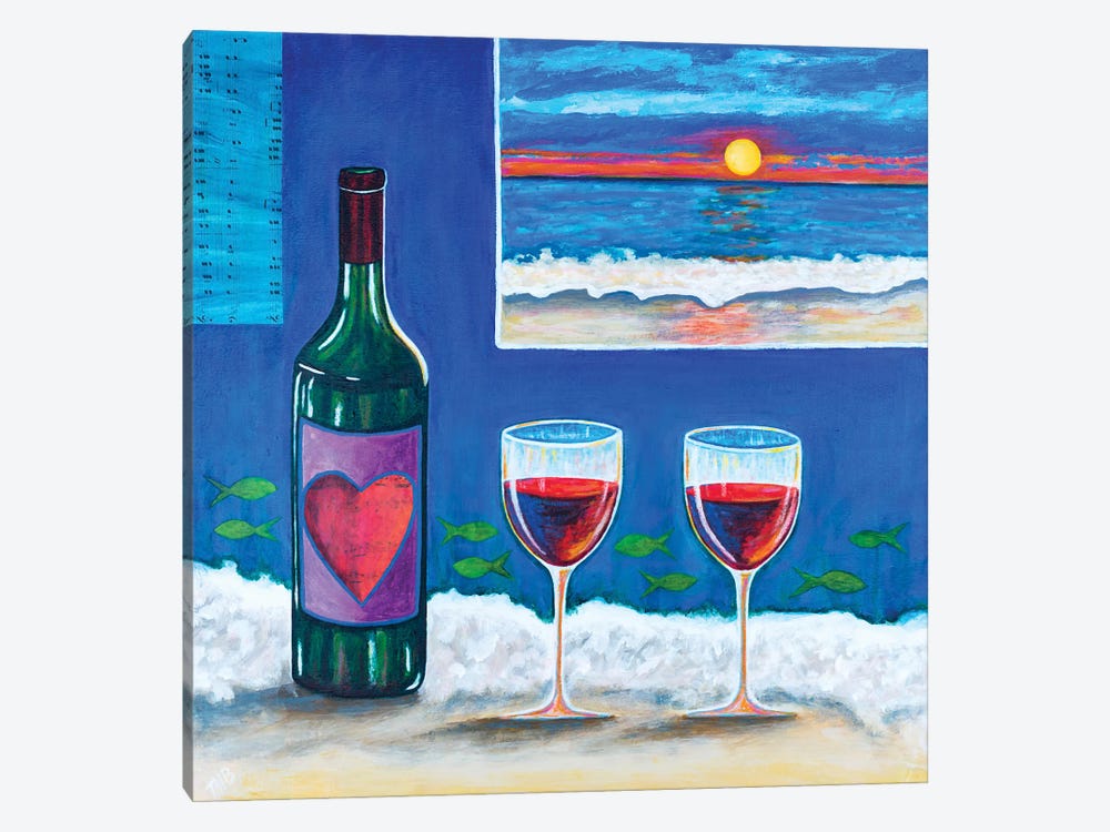 Afternoon Delight by Teal Buehler 1-piece Canvas Art