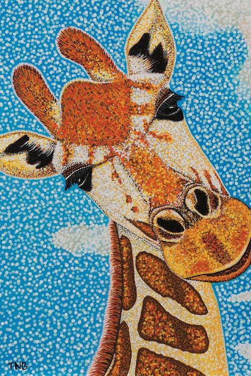 Giraffe by Teal Buehler wall art