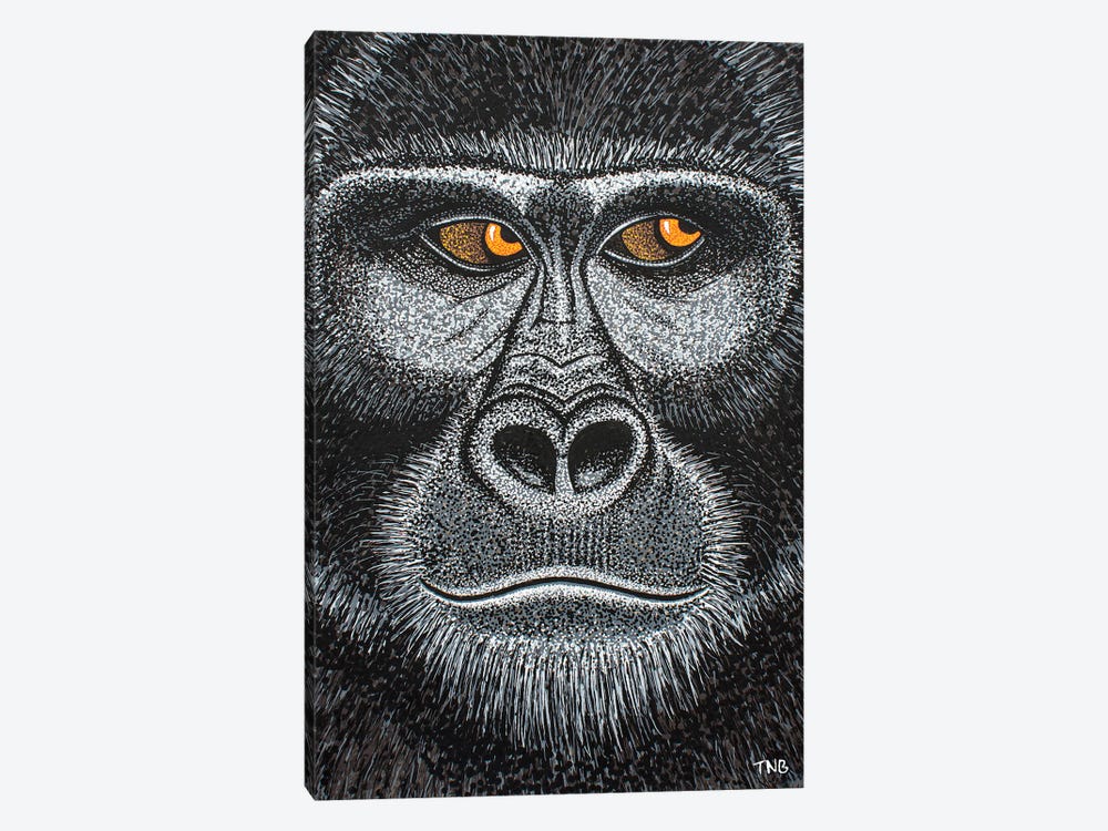 Gorilla by Teal Buehler 1-piece Art Print