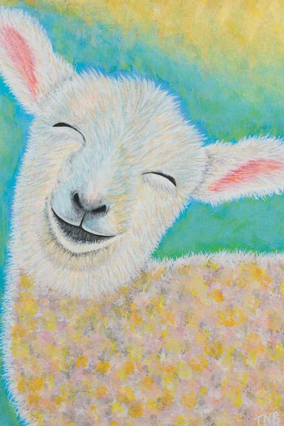 Sheep: Happy Lamb by Teal Buehler