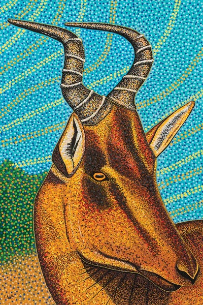 Teal Buehler: Hartebeest by Teal Buehler