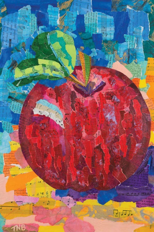 Apple by Teal Buehler wall art