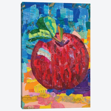 Apple Canvas Print #TBH5} by Teal Buehler Canvas Wall Art