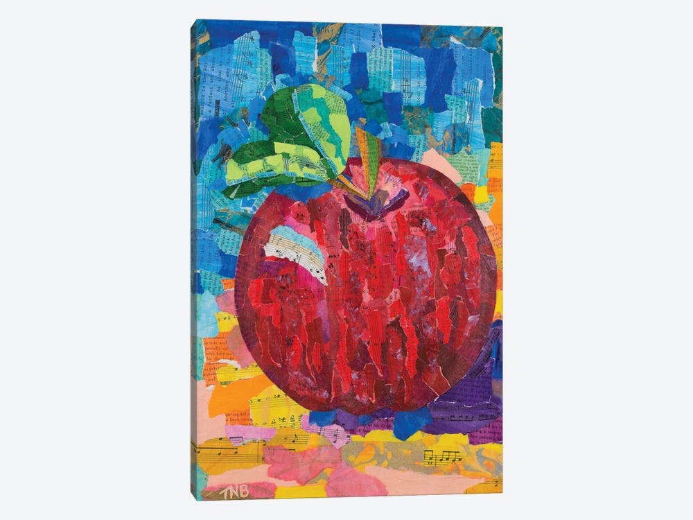 Apple by Teal Buehler 1-piece Canvas Art Print