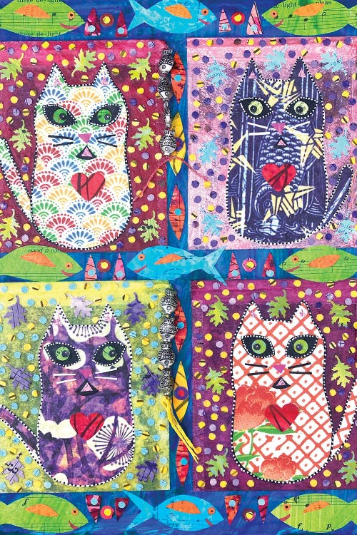 Kitteas by Teal Buehler wall art