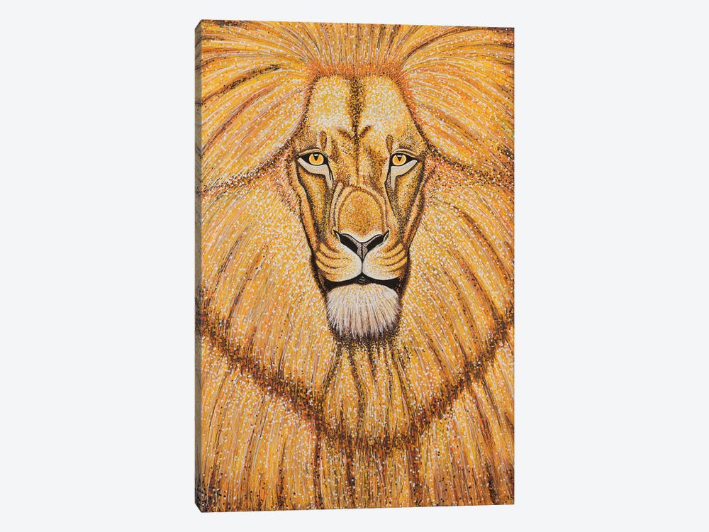 Lion by Teal Buehler 1-piece Canvas Artwork
