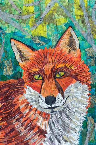Lone Fox by Teal Buehler acrylic art print
