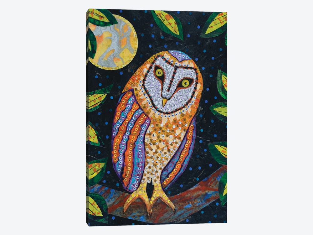 Midnight Owl by Teal Buehler 1-piece Canvas Wall Art